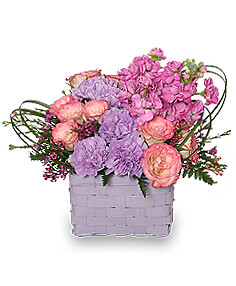 I Like Lilac Basket